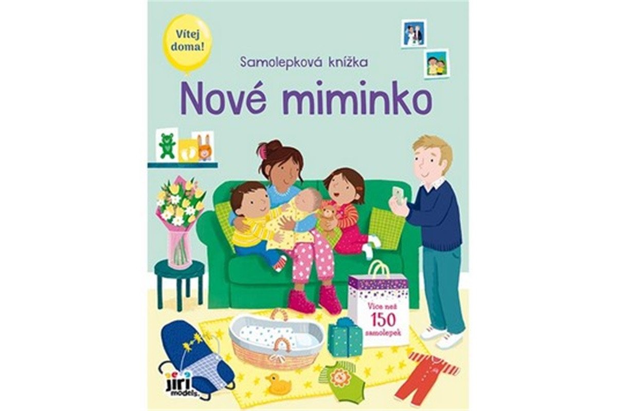 Samolepková knížka Nové miminko