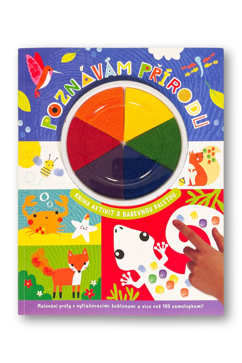 Poznávám přírodu - Kniha aktivit s barevnou paletou