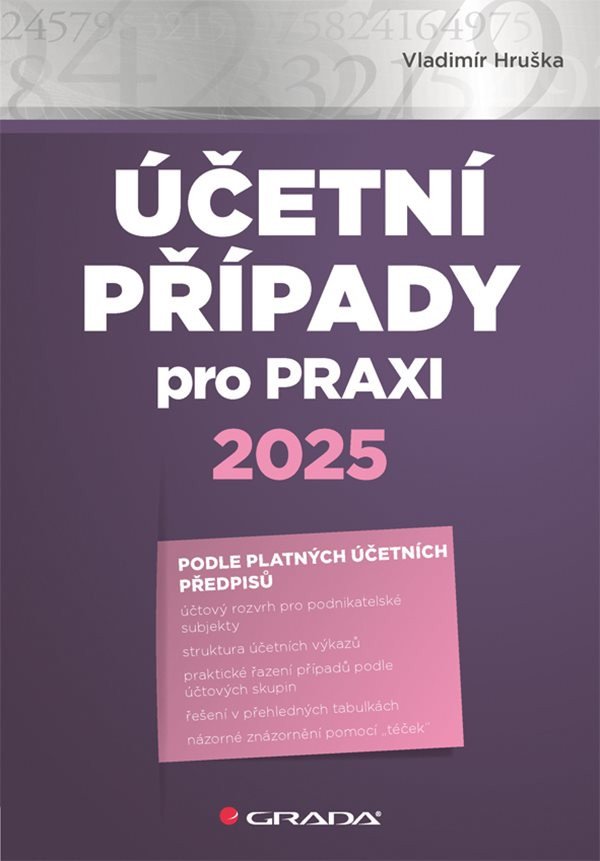 Účetní případy pro praxi 2025 – Hruška Vladimír