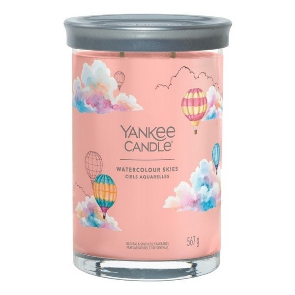 Yankee Candle Signature Tumbler velký Watercolour Skies 567g 2 knoty