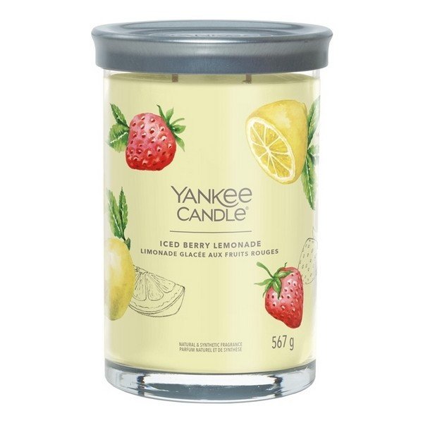Yankee Candle Signature Tumbler velký Iced Berry Lemonade 567g 2 knoty