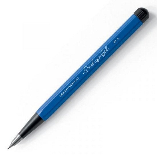 Drehgriffel Nr 2 Royal BlueBlack Bauhaus Edition Mechanical pencil