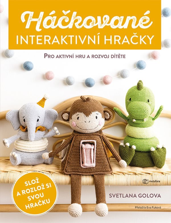 Háčkované interaktivní hračky – Golova Svetlana