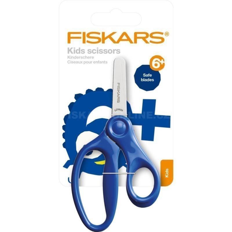 Fiskars Dětské nůžky se zaoblenou špičkou modré 13 cm