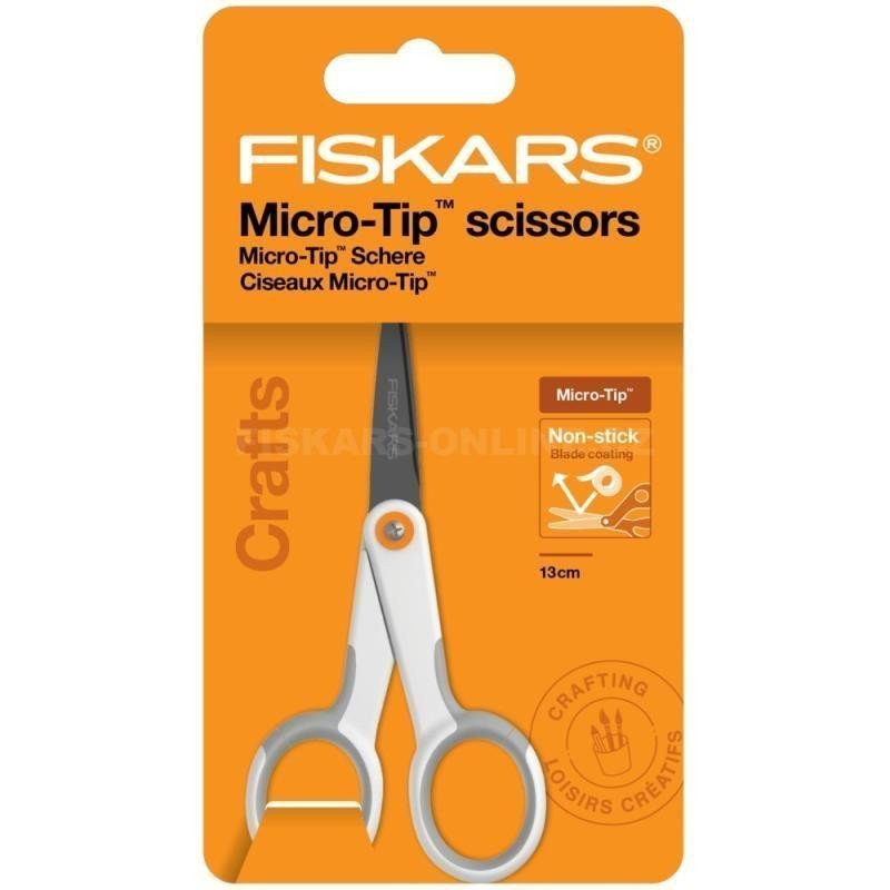 Fiskars Nůžky Non-stick Micro-tip 13 cm softgrip