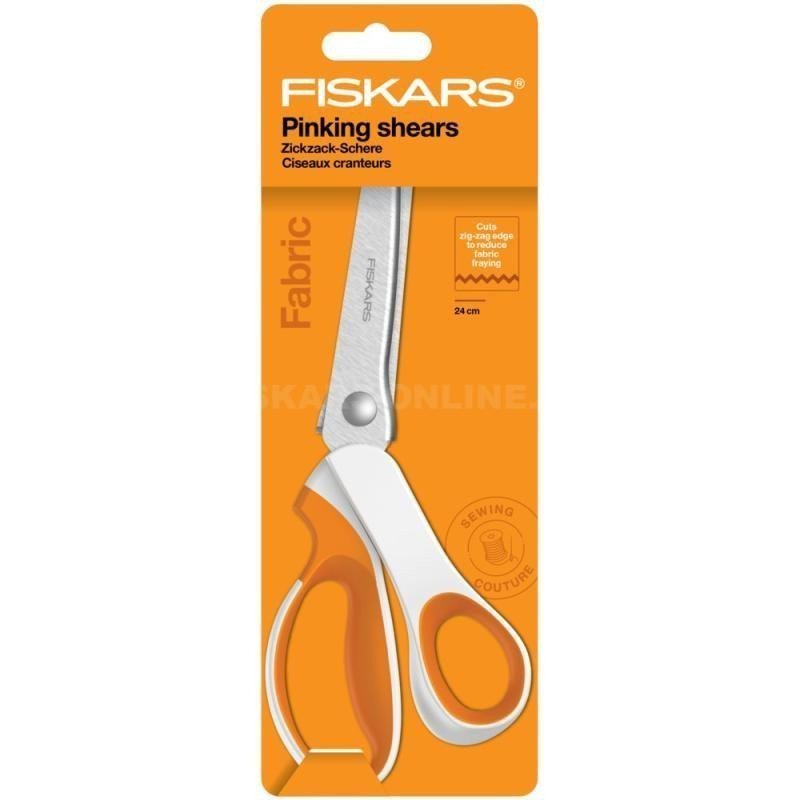 Fiskars Nůžky entlovací 24 cm softgrip