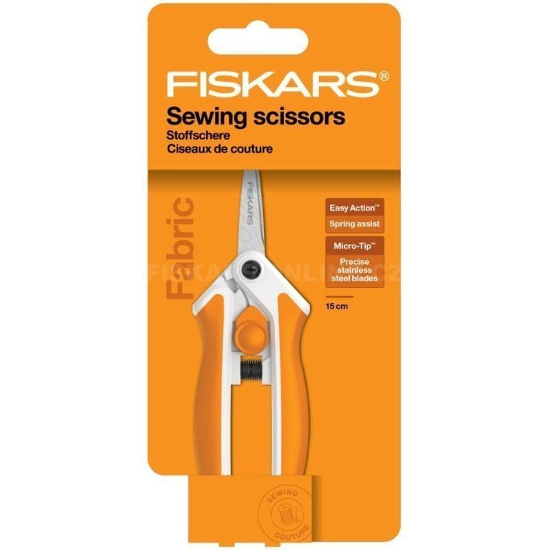 Fiskars Nůžky Premier EasyAction na vyšívání 15 cm MicroTip