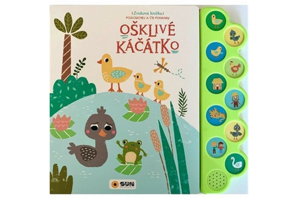 Ošklivé káčátko - Zvuková knížka - poslouchej a čti pohádku