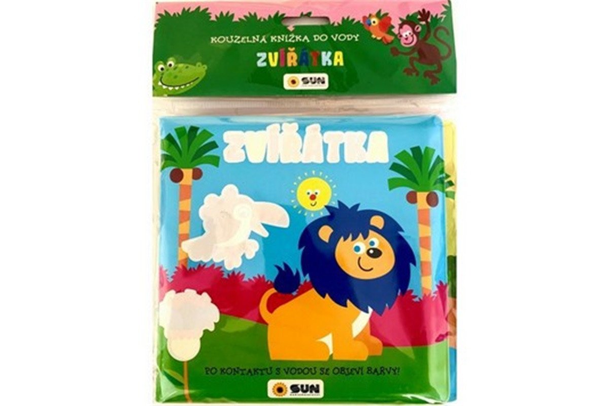 Zvířátka - Kouzelná knížka do vody