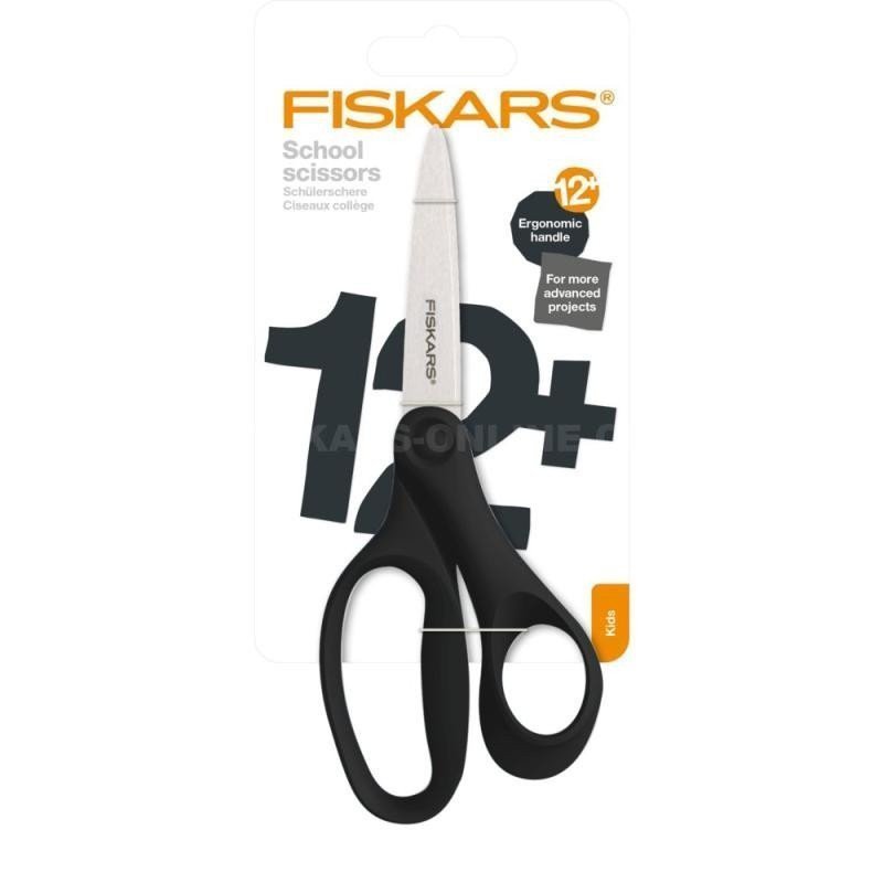 Fiskars Školní nůžky 18 cm černá