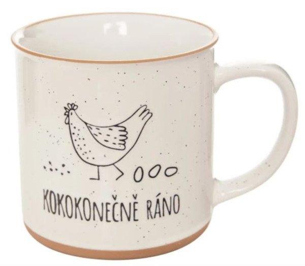 Hrnek keramický Statek - slepice 530 ml