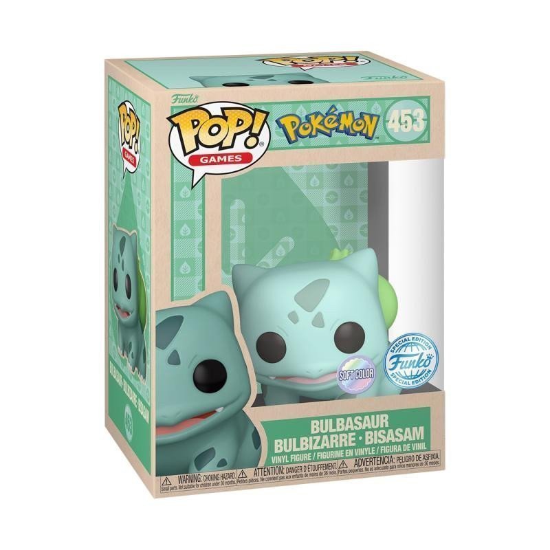 Funko POP Games Pokemon - Bulbasaur Soft Color 453