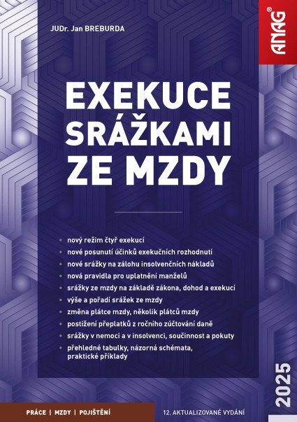 Exekuce srážkami ze mzdy 2025 – Breburda Jan