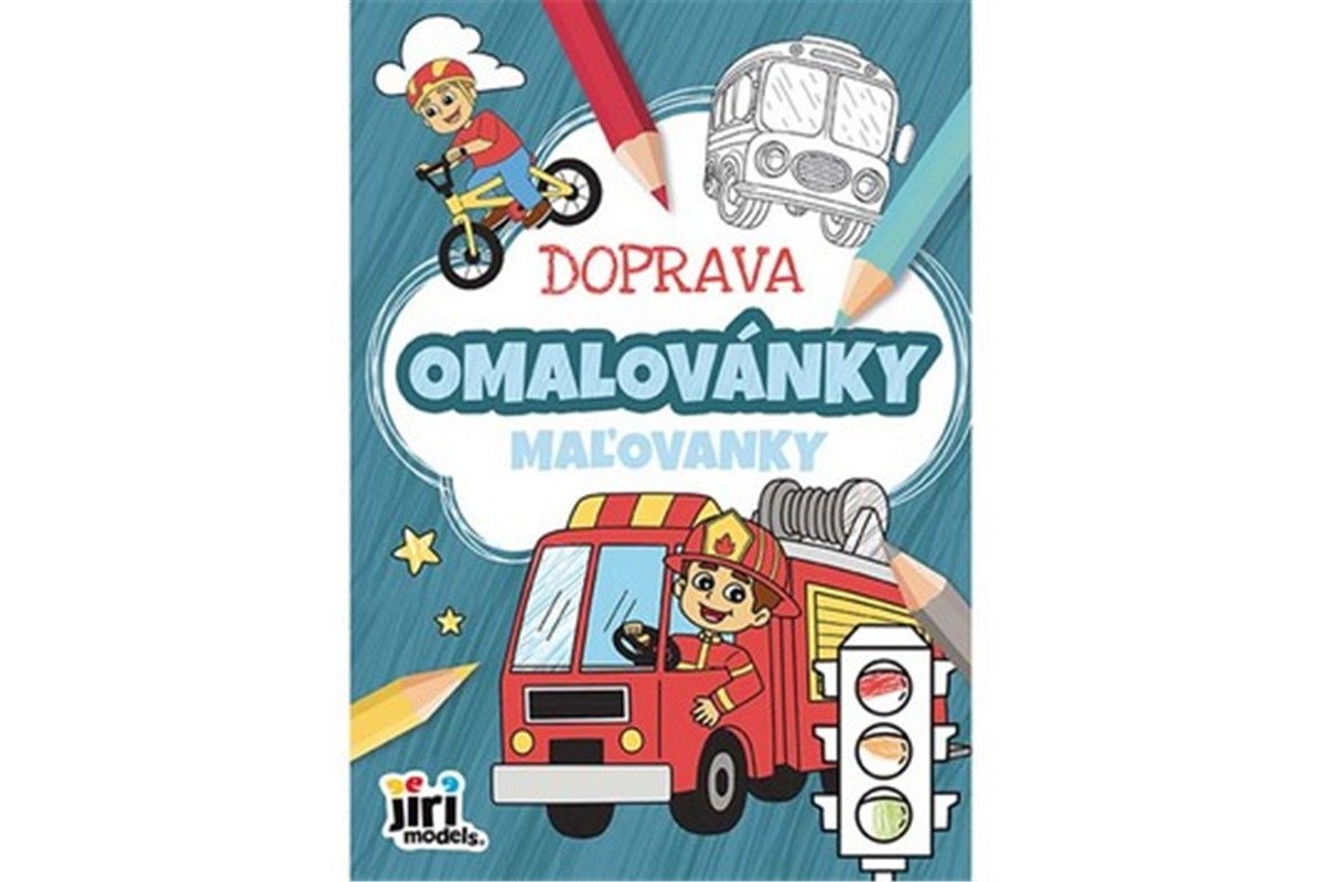 Doprava - Omalovánky A5