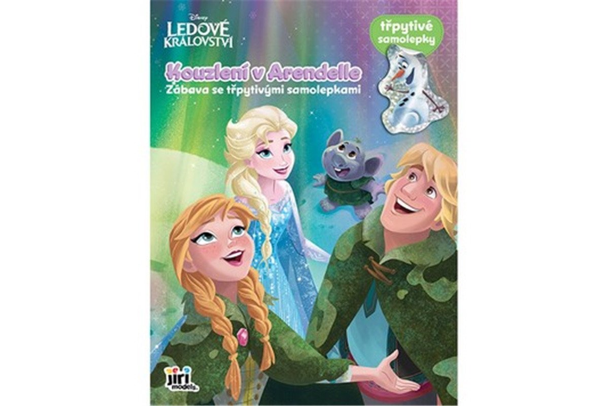 Ledové království - Zábava se třpytivými samolepkami