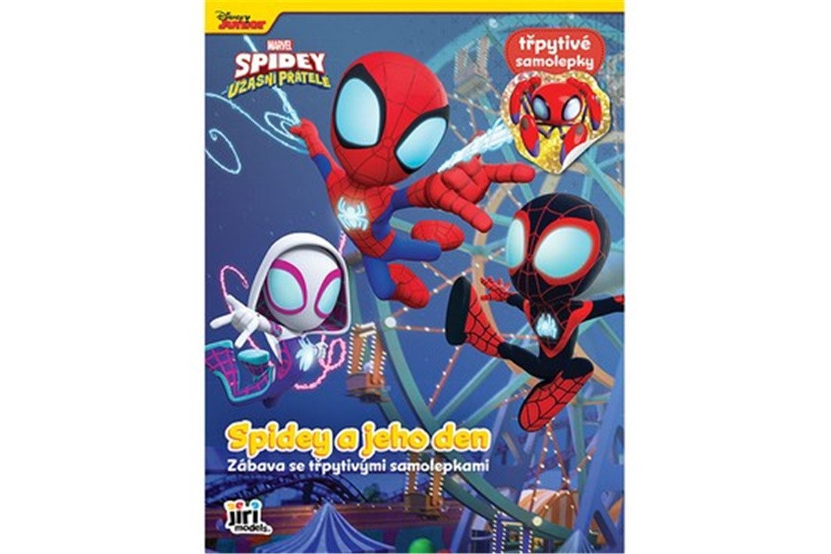 Spidey - Zábava se třpytivými samolepkami