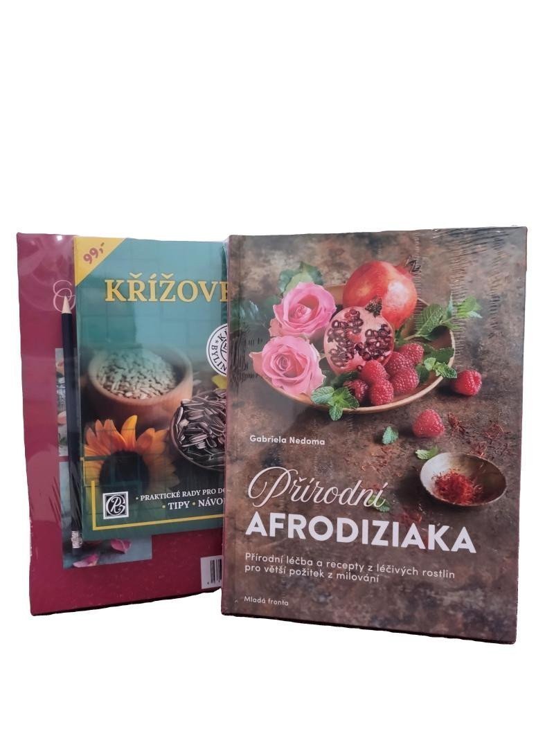 Balíček Přírodní afrodiziaka  křížovky s tužkou