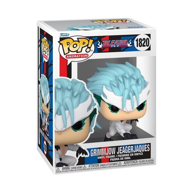 Funko POP Animation BLEACH - Grimmjow Jeagerjaques s možností Glow CHASE verze 1820