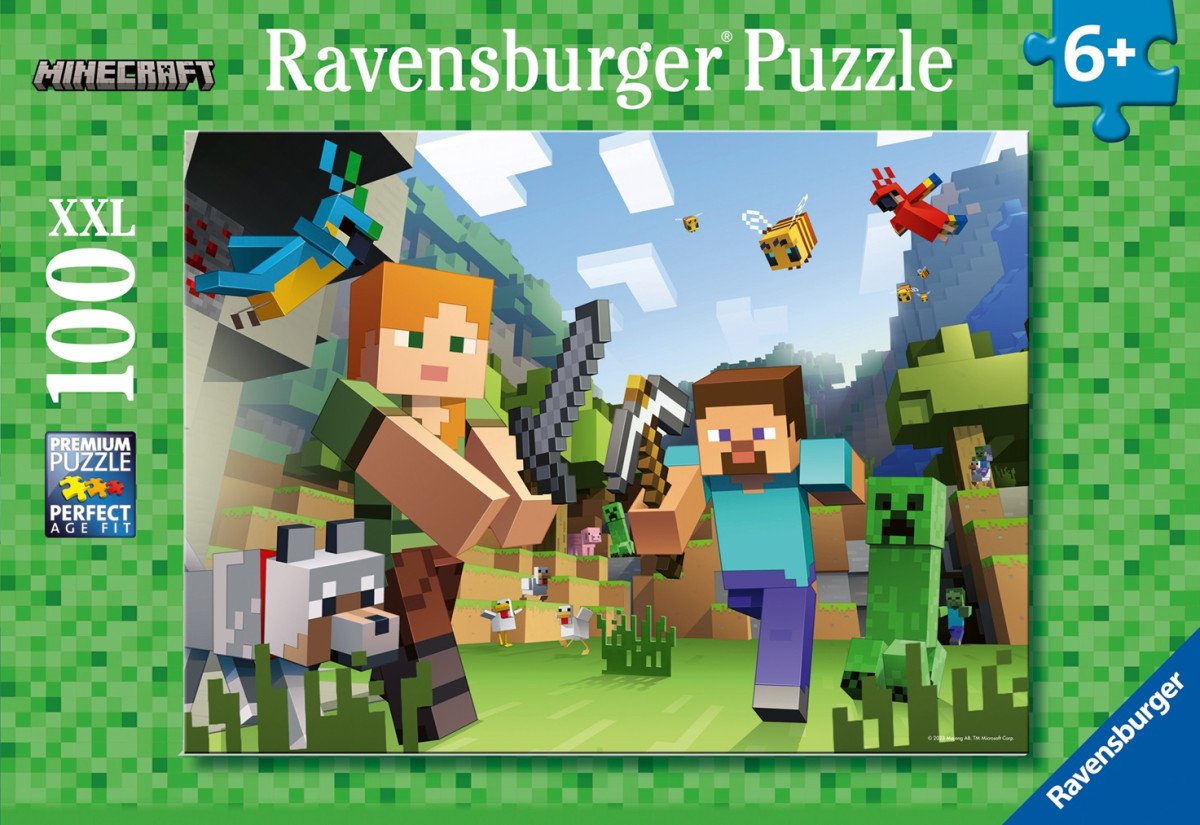 Puzzle Minecraft 100 dílků