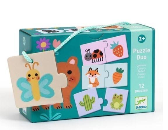 DJECO Puzzle Duo Barvy