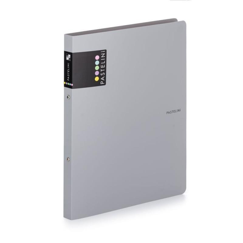 Pořadač PP A4 2kr PASTELINI šedá