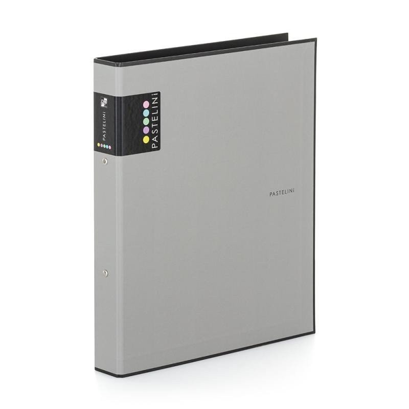 Pořadač A4 lamino R25-2kr PASTELINI šedá
