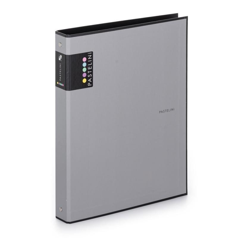 Pořadač A4 lamino R25-4kr PASTELINI šedá