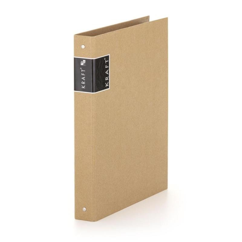 Pořadač A4 lamino R25-4kr KRAFT nature