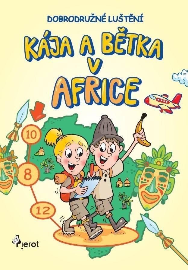 Kája a Bětka v Africe - Dobrodružné luštění – Palma Petr