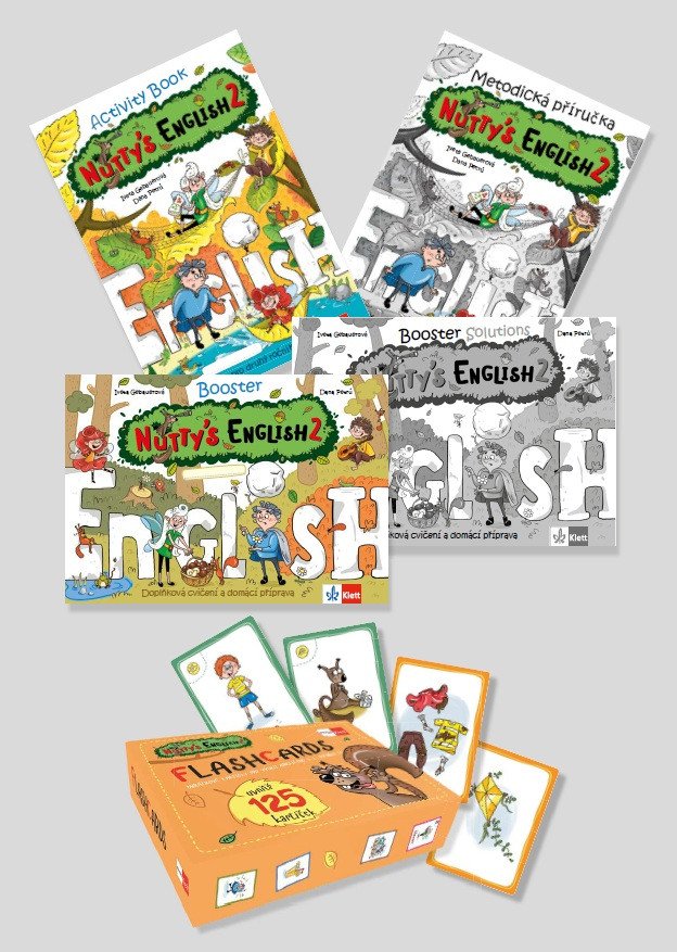 Nuttys English 2 – základní učitelský balíček