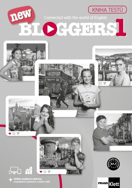 Bloggers new 1 (A1.1) – kniha testů + MP3 ke stažení