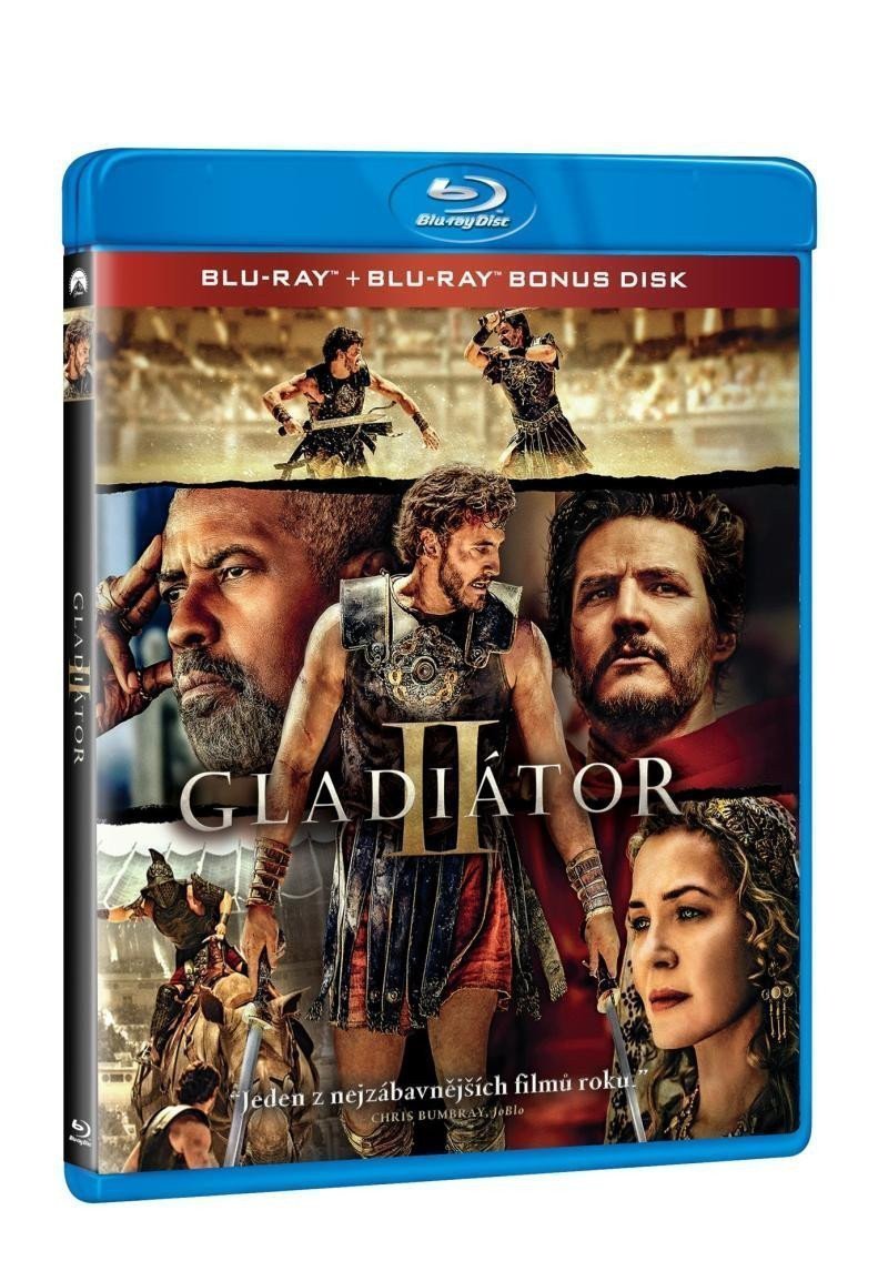 Gladiátor II 2BD BDbonus disk
