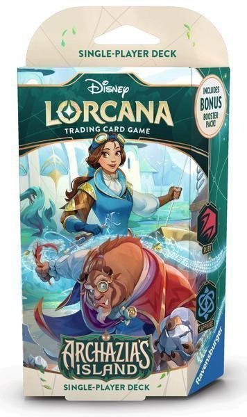 Disney Lorcana Archazias Island - Starter Deck Ruby  Sapphire