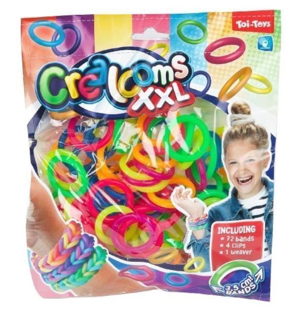 Udělej si svůj náramek - gumičky 72 ks  náčiní  pletací stav na náramky