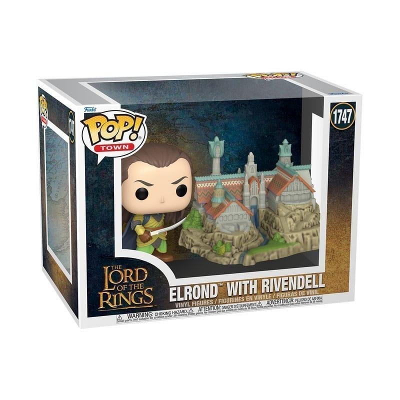 Funko POP TownLord of the Rings - Elrond with Rivendell 1747