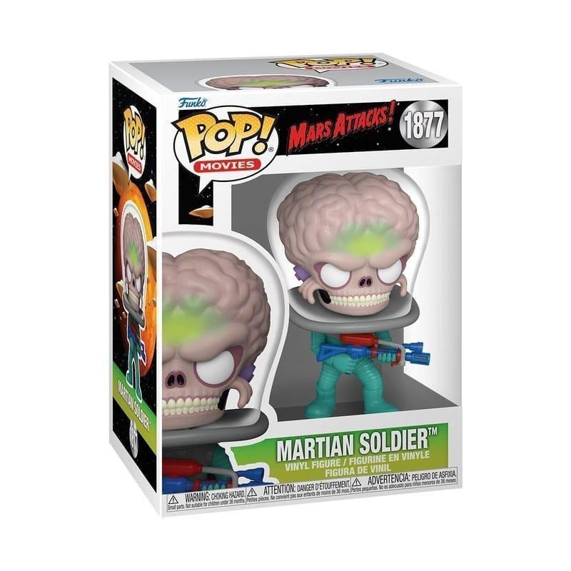 Funko  POP Movies Mars Attacks - Martian Soldier 1877