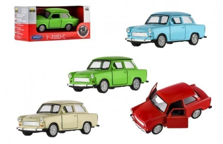 Auto Welly Trabant 601 Klasic na volný chod - mix barev