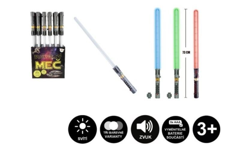 Meč světelný vesmírný