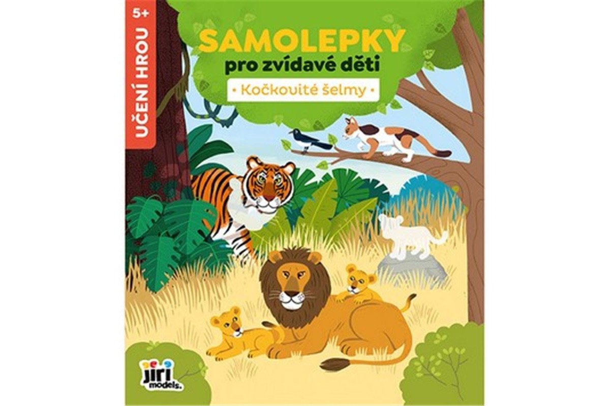 Samolepky pro zvídavé děti Šelmy