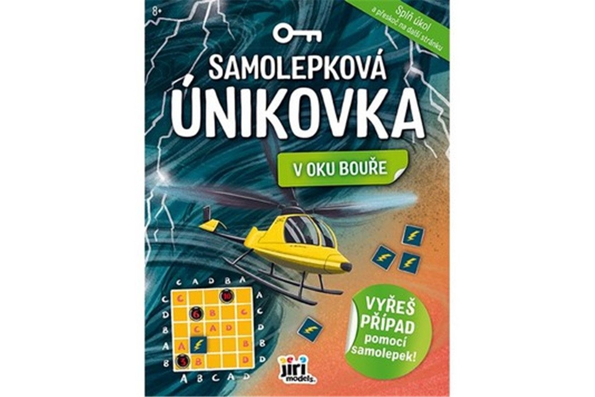 Samolepková únikovka V oku bouře