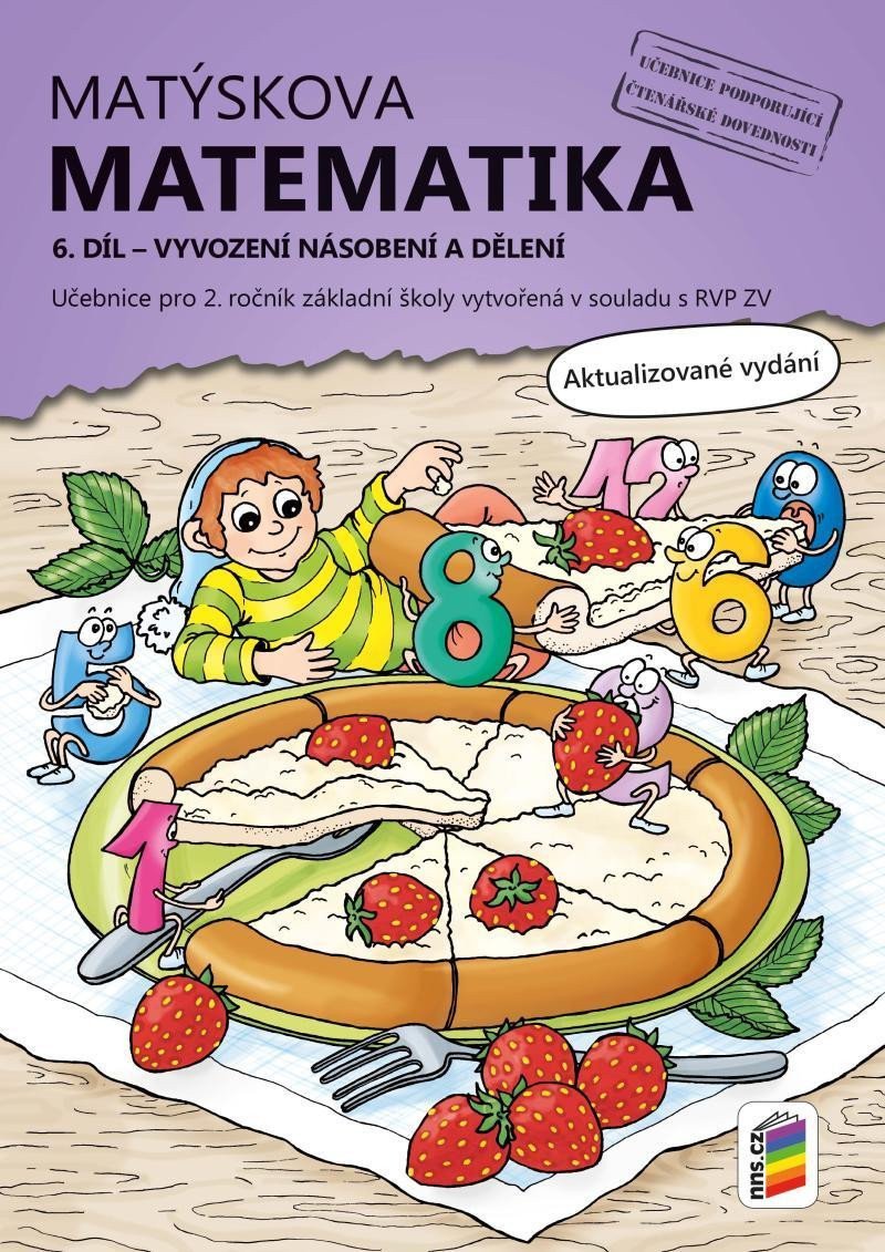 Matýskova matematika 6 díl – počítání do 100 vyvození násobení a dělení