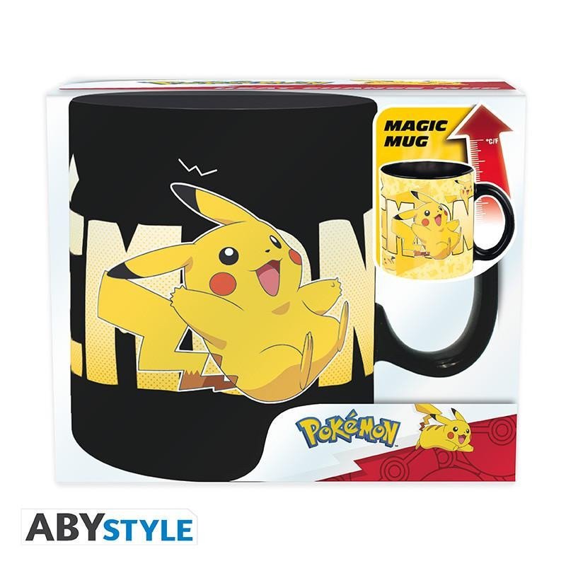 Pokémon Hrnek měnící Pikachu 460 ml