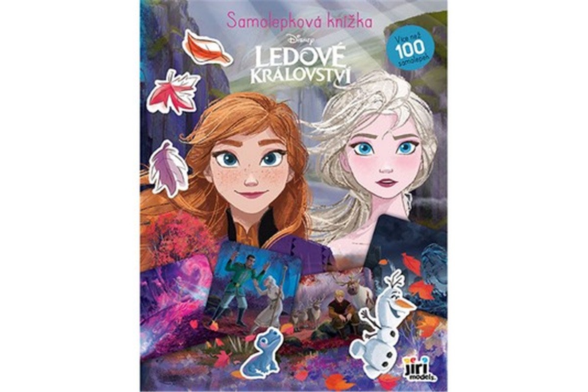 Samolepková knížka Ledové království