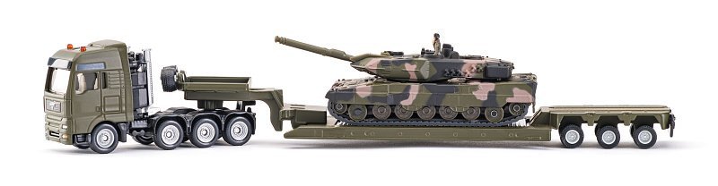 SIKU Military Tahač s tankem