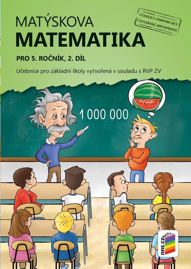 Matýskova matematika pro 5 ročník 2 díl učebnice
