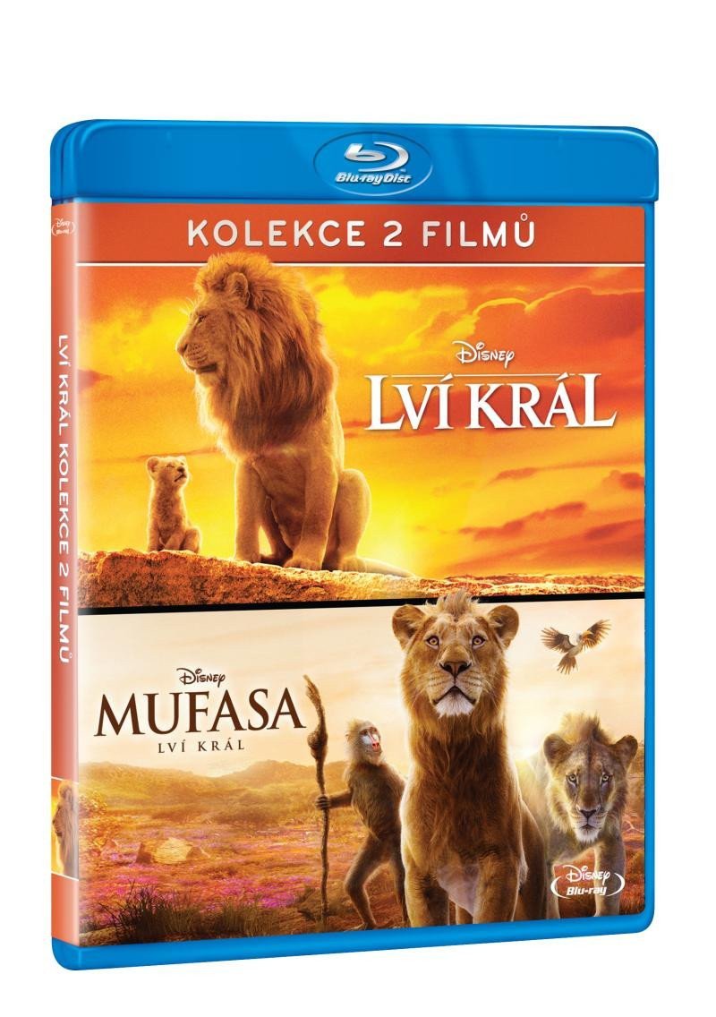 Lví král 2019  Mufasa Lví král kolekce 2 filmů 2BD