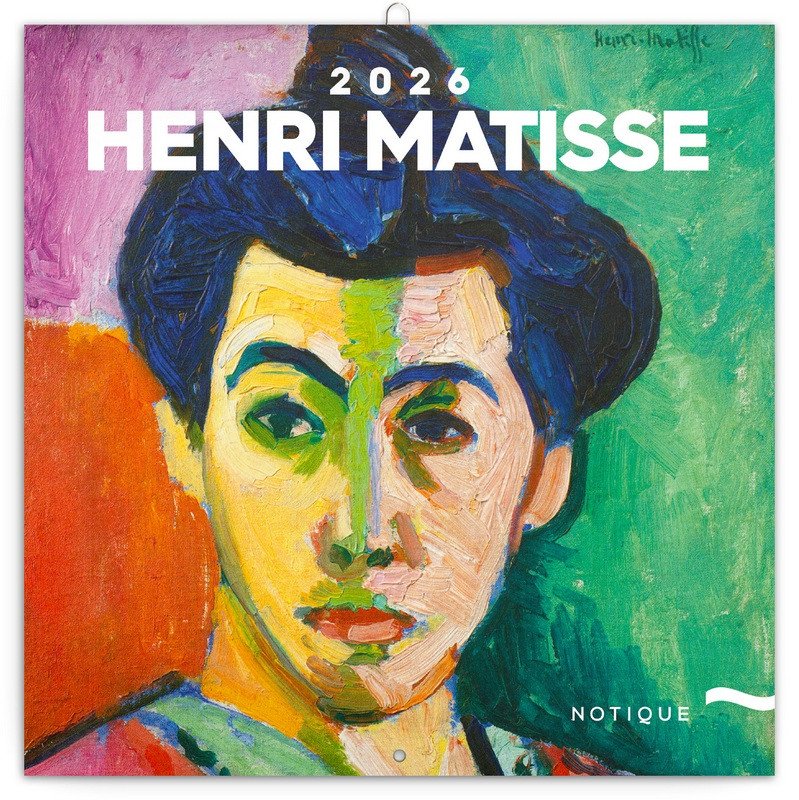 Kalendář 2026 poznámkový Henri Matisse 30 x 30 cm