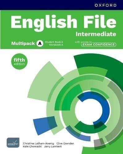 English File Fifth Edition Intermediate Multipack A with Exam Confidence – Oxenden Clive