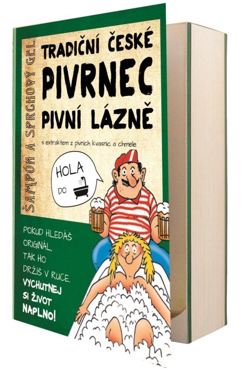 Kosmetická sada Pivrnec sprchový gel šampon