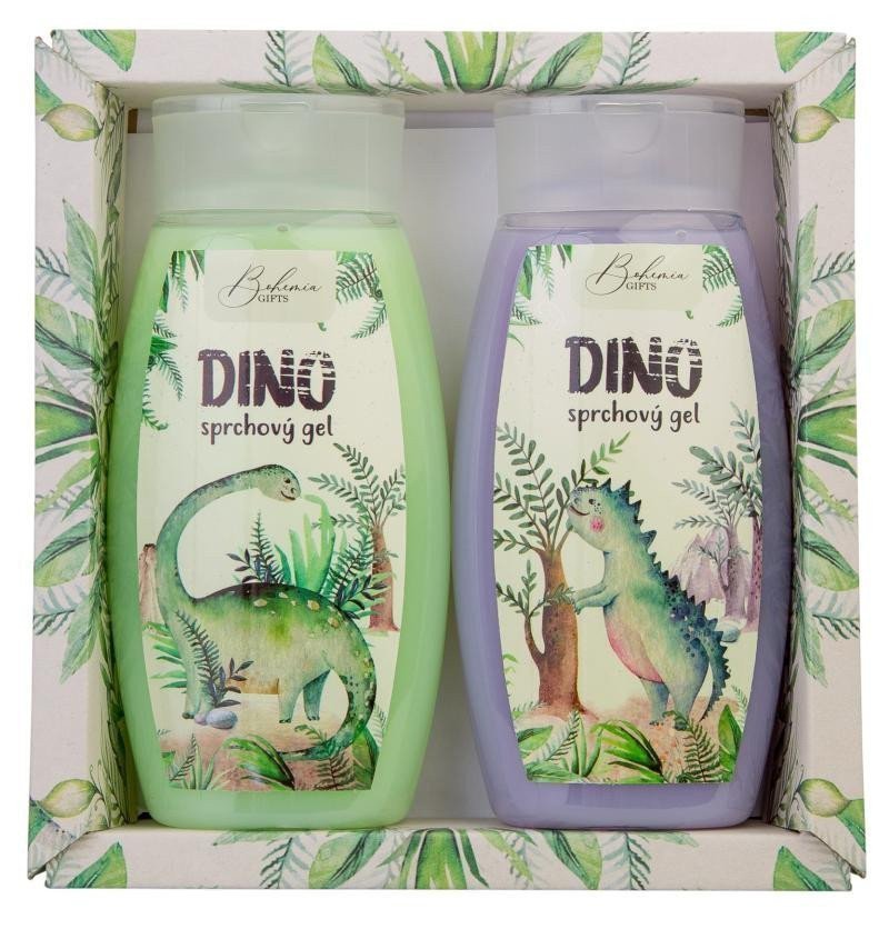 Kosmetická sada pro děti DINO 2x dětský sprchový gel